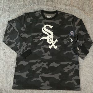 New Era Chicago White Sox Camo Long Sleeve Shirt | XXL | NWT Baseball Streetwear